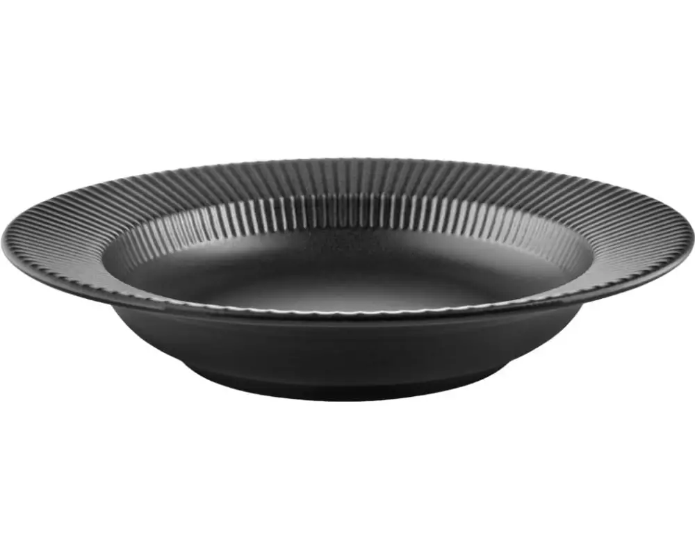 Eva Solo Suppen- & Pastateller Legio Nova 22 cm, 4 Stück,Schwarz