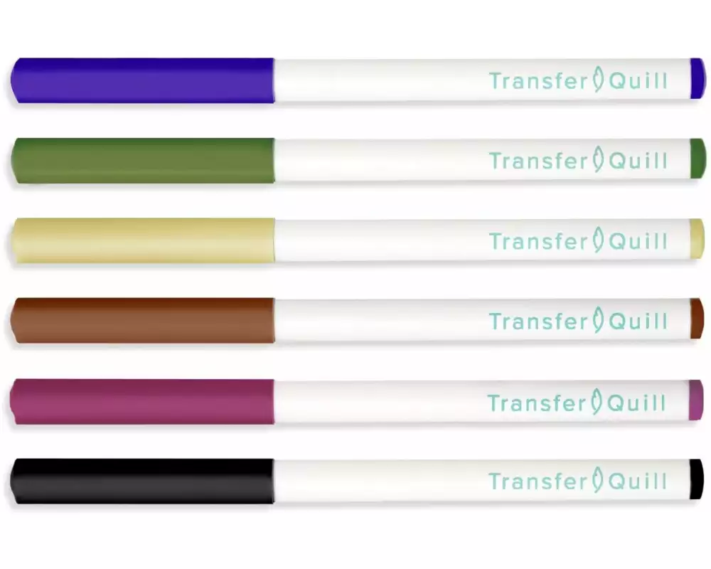 We R Memory Keepers Stifteset Transfer Quill Sublimation 6 Stück, Mehrfarbig