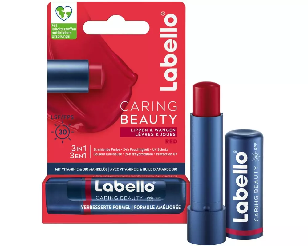 LABELLO Caring Beauty Lip Red 4.8 g