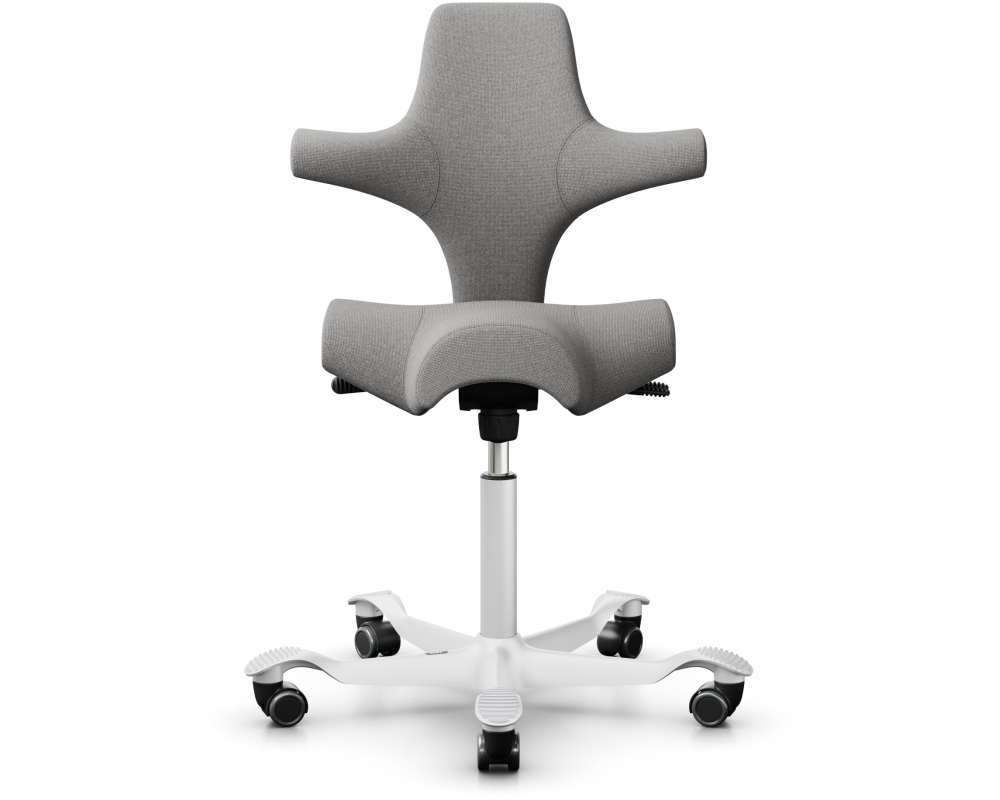HAG Bürodrehstuhl Capisco 8106 8106-STD grau/weiss