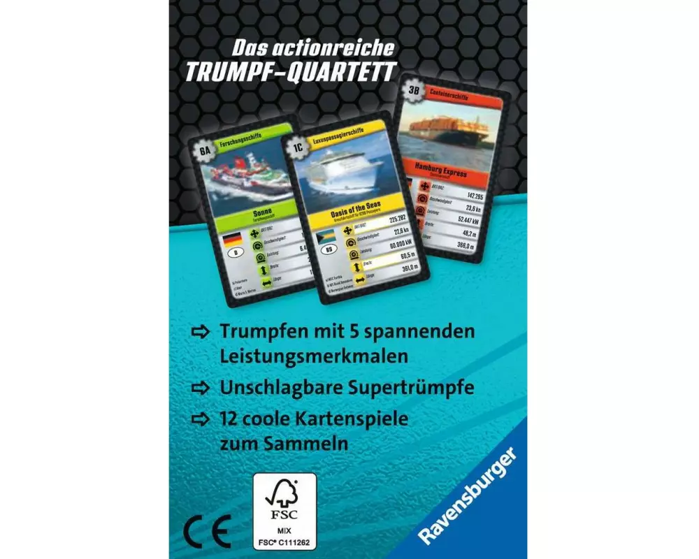 Ravensburger Kartenspiel Ozeanriesen 21