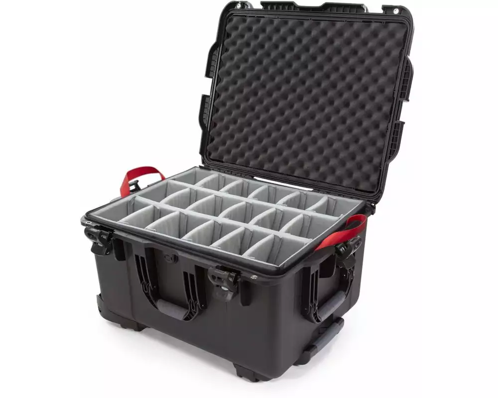 Nanuk Kunststoffkoffer 960 - mit Trennwand Schwarz