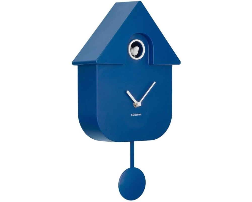 KARLSSON Wanduhr Kuckuck Cobalt Blue