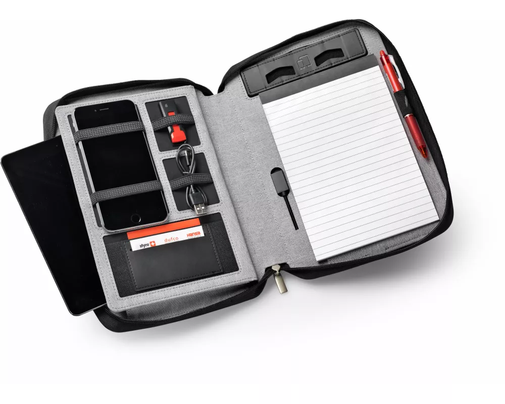 DUFCO Konferenzmappe A5 48-2016.000 Powerbank 5000 mAH, grau