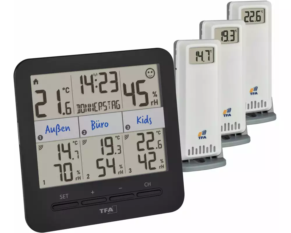 TFA Dostmann Thermo-/Hygrometer KLIMA@HOME 2