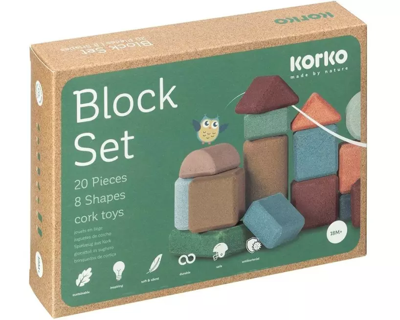 Korko Small Architects 20 Korkbausteine