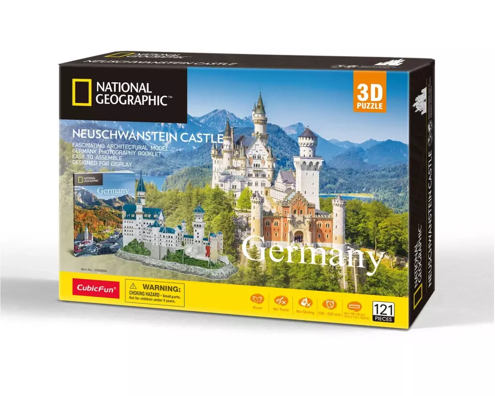 CubicFun 3D Puzzle Schloss Neuschwanstein 121 Teile