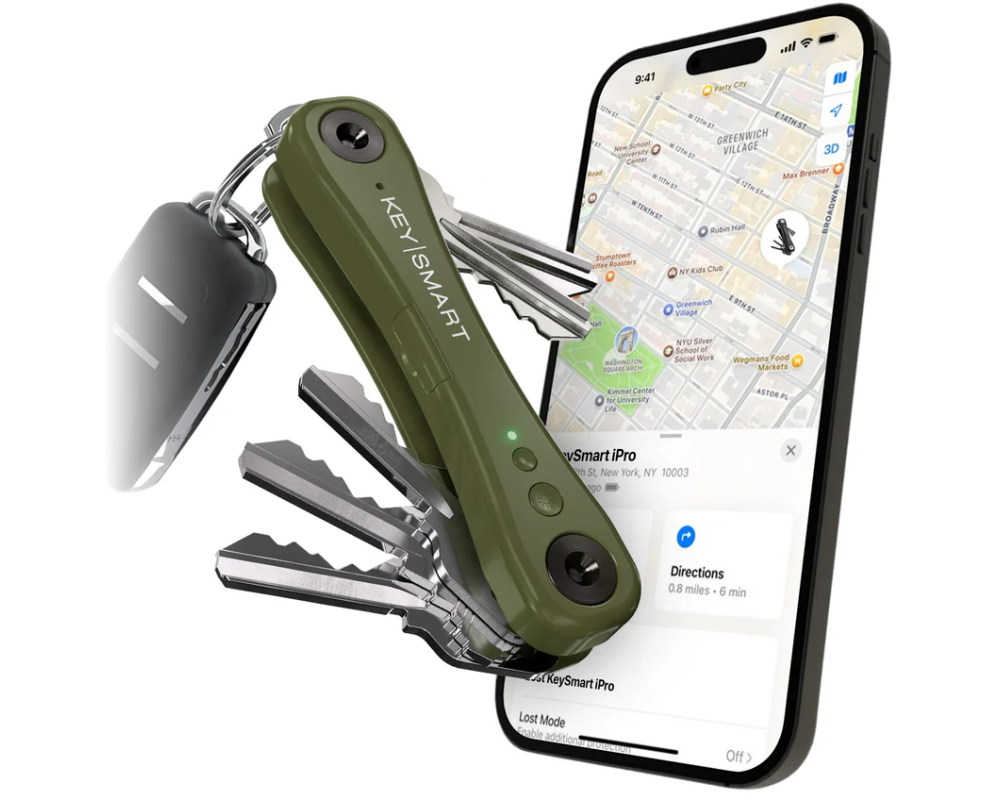 KEYSMART iPro V3 KS431-GRN-V3 Apple Find My, Green