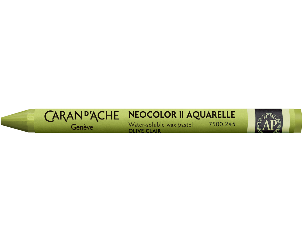 CARAN D'ACHE Wachsmalkreide Neocolor II 7500.245 helloliv