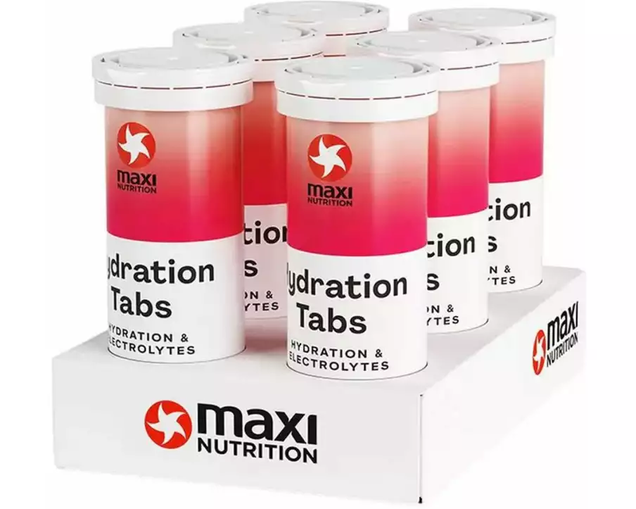 Maxi Nutrition Nutrition Hydration Tabs Strawberry Lemonade, 6x Röhrchen