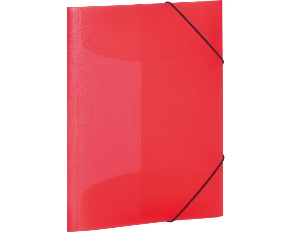 HERMA Sammelmappe A4 PP transluzent Rot