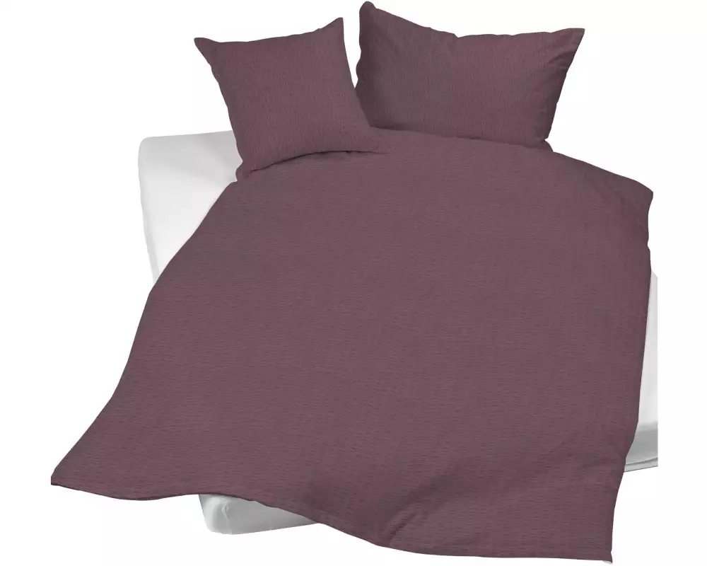 Night Fashion Duvetbezug Edi 200 x 210 cm, Plum