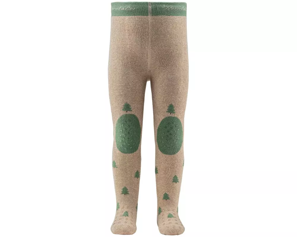 Sterntaler Krabbel-Strumpfhosen Weihnacht Beige Gr. 74