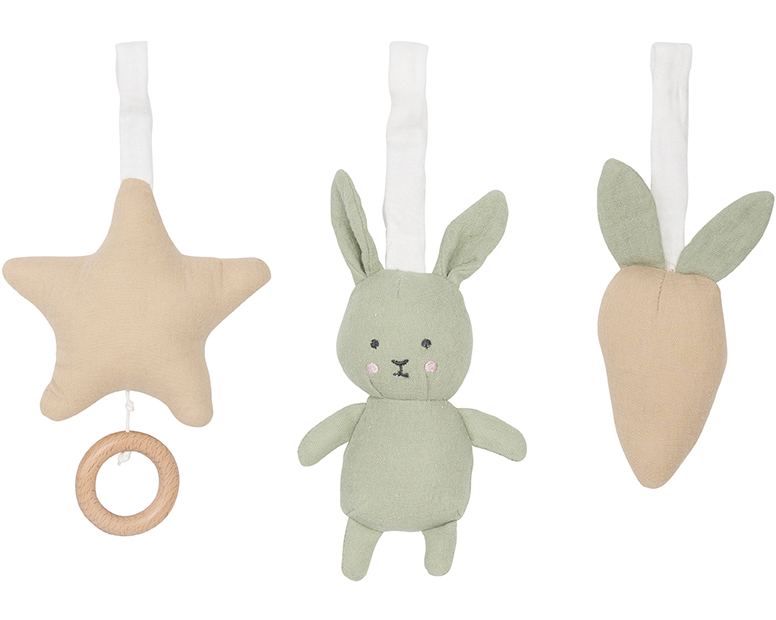 JABADABADO Babygym Spielzeug Hase K125 grün