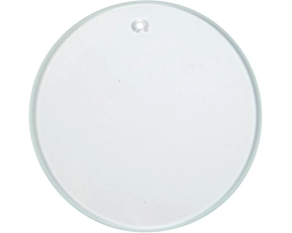 Creativ Company Glasplatte 7 cm, 10 Stück