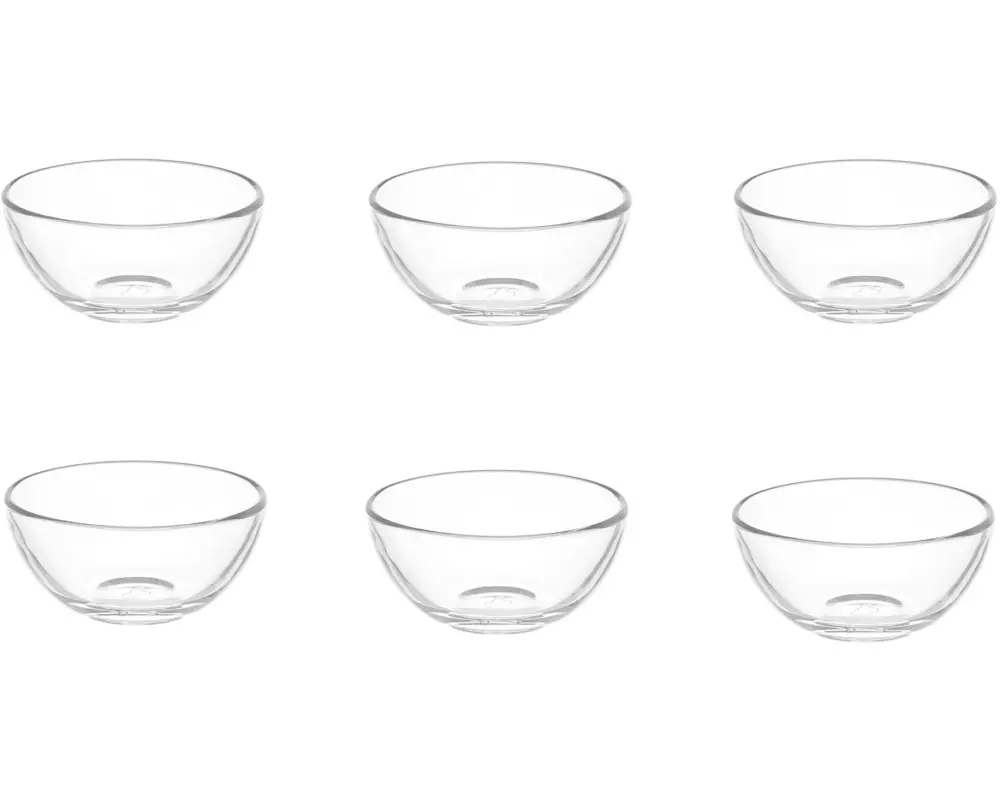 Leonardo Schale Cucina 10 cm, 6 Stück, Transparent