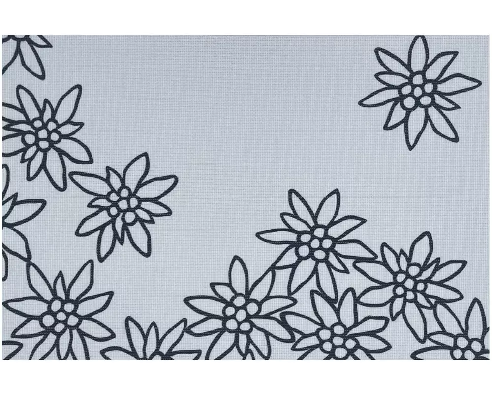 Heidi Cheese Line Edelweiss 30 cm x 45 cm, Weiss