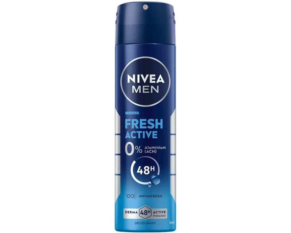 NIVEA MEN Deo Spray Fesh Active 150 ml