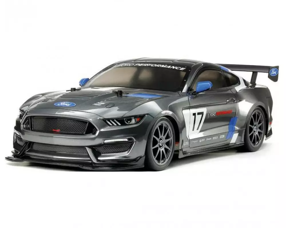 Tamiya Rennwagen Ford Mustang GT4 TT-02 1:10, Bausatz mit ESC