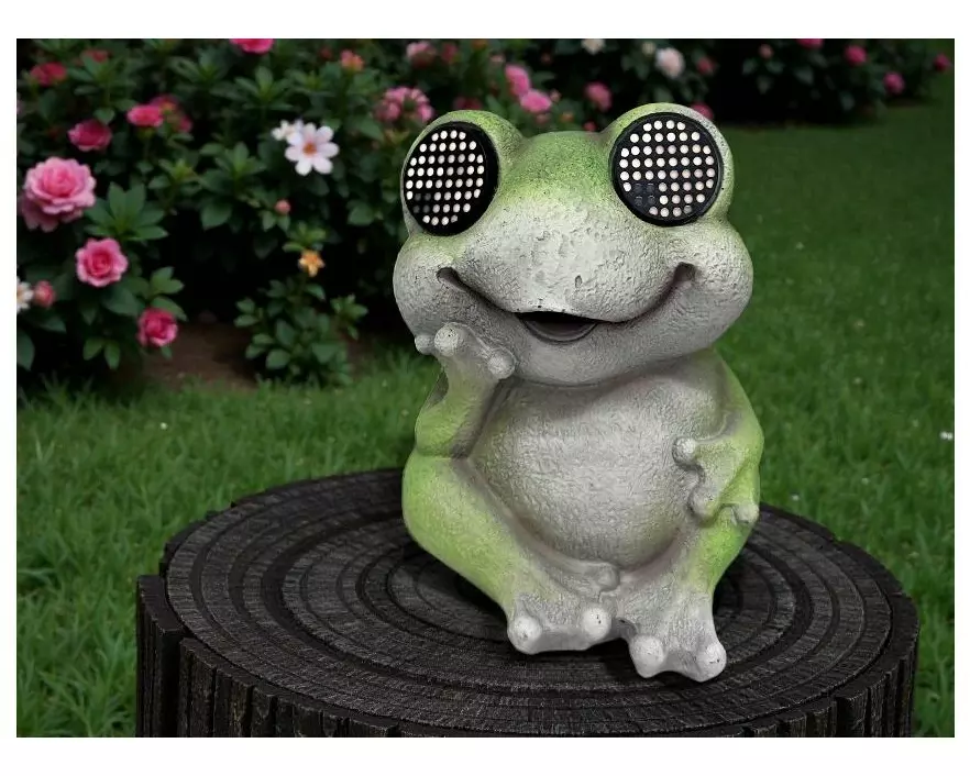 Dameco Gartenlicht Solar Frosch