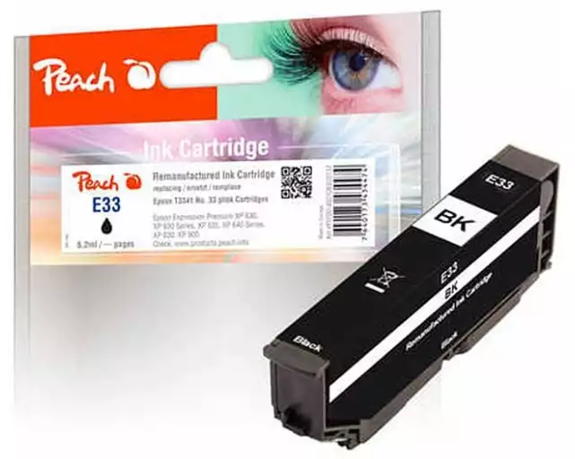 Peach Tinte Epson No. 33 / T3341 Photo Black