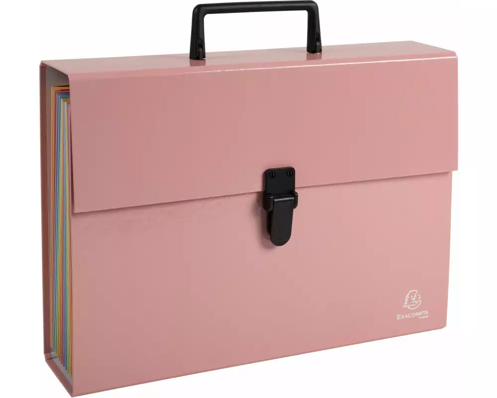 Exacompta Fächermappe Aquarel Koralle