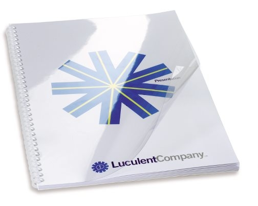 GBC HiClear Abdeckfolie PVC A4 CE012480 klar 240 mic 100 Stück