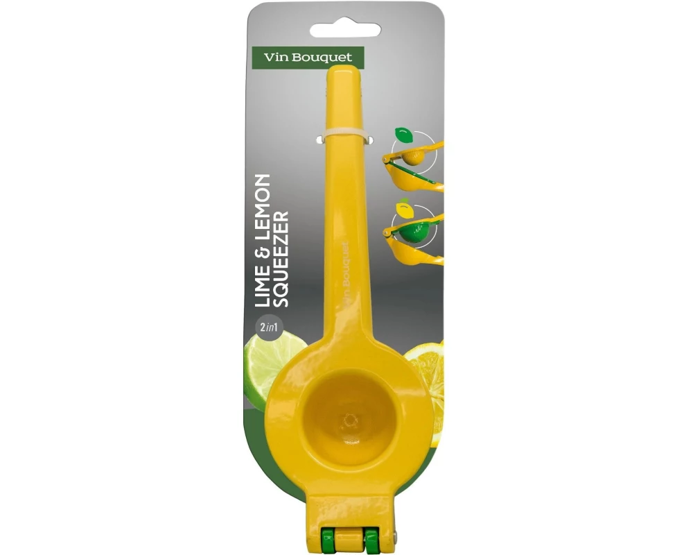 Vin Bouquet Zitruspresse Vin Bouquet 2-in-1 Entsafter Grün/Gelb
