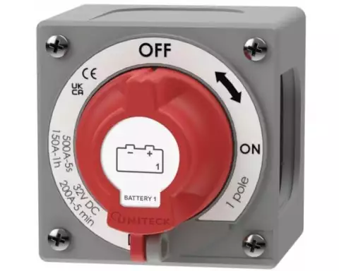 UNITECK Batterietrennschalter Unibatswitch 150A