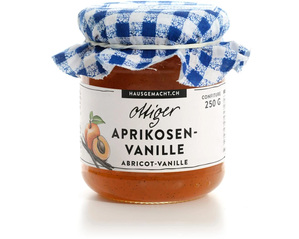 Ottiger Aprikosen-Vanille Konfitüre 250 g