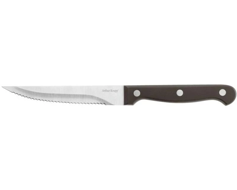 Arthur Krupp Steakmesser 11 cm 1 Stück, Schwarz