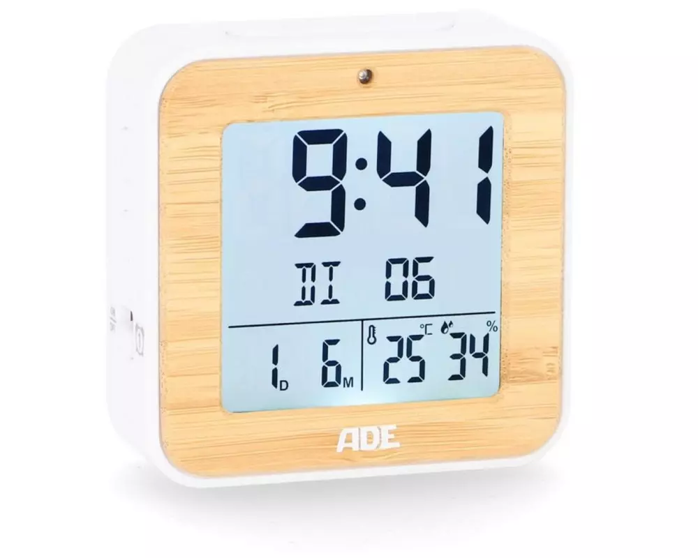 ADE Funkwecker Weiss/Nature
