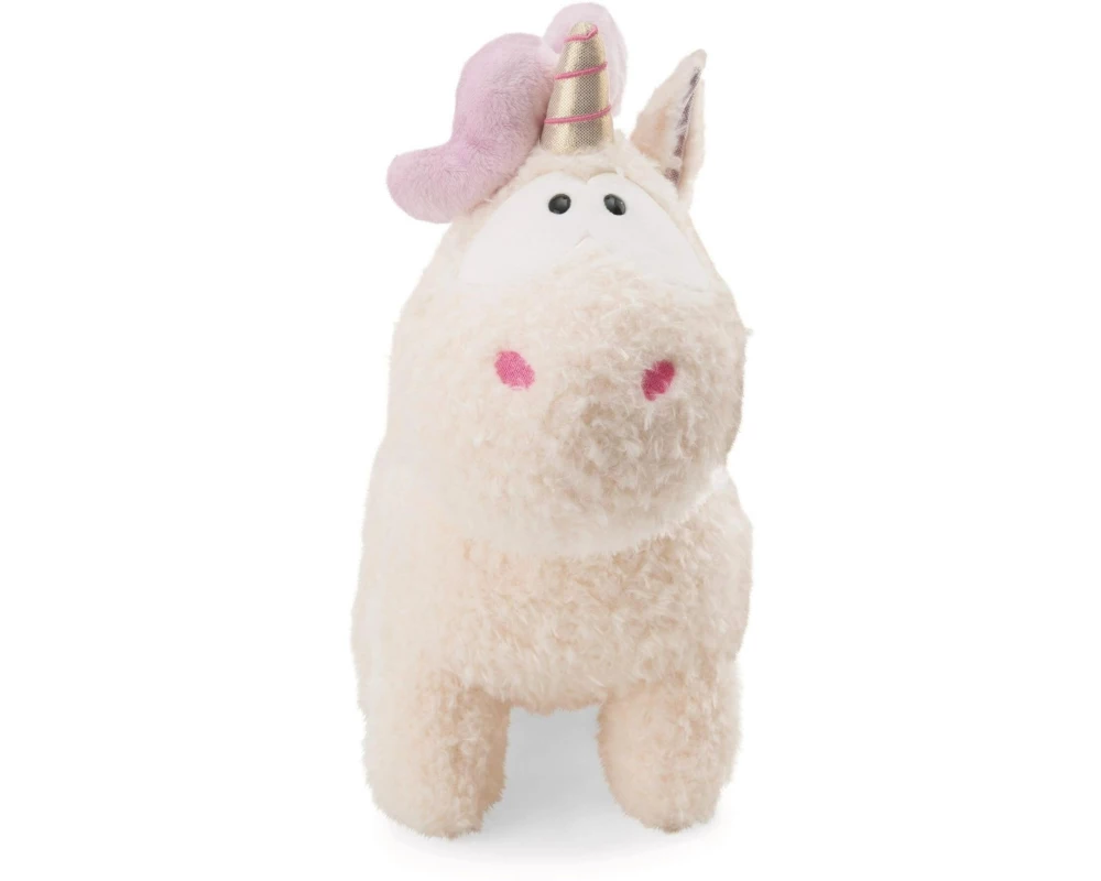 Nici Green Kuscheltier Einhorn Creamy Pink stehend, 22 cm