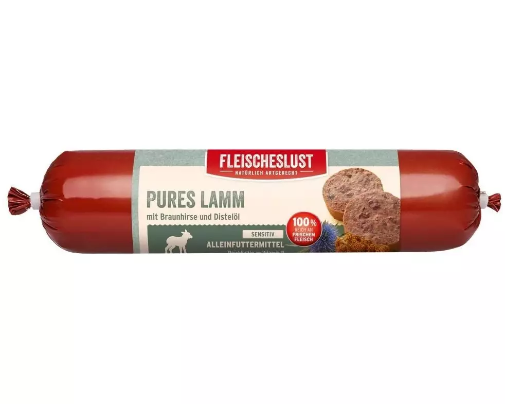 Fleischeslust Nassfutter Single Protein Pures Lamm, 400 g