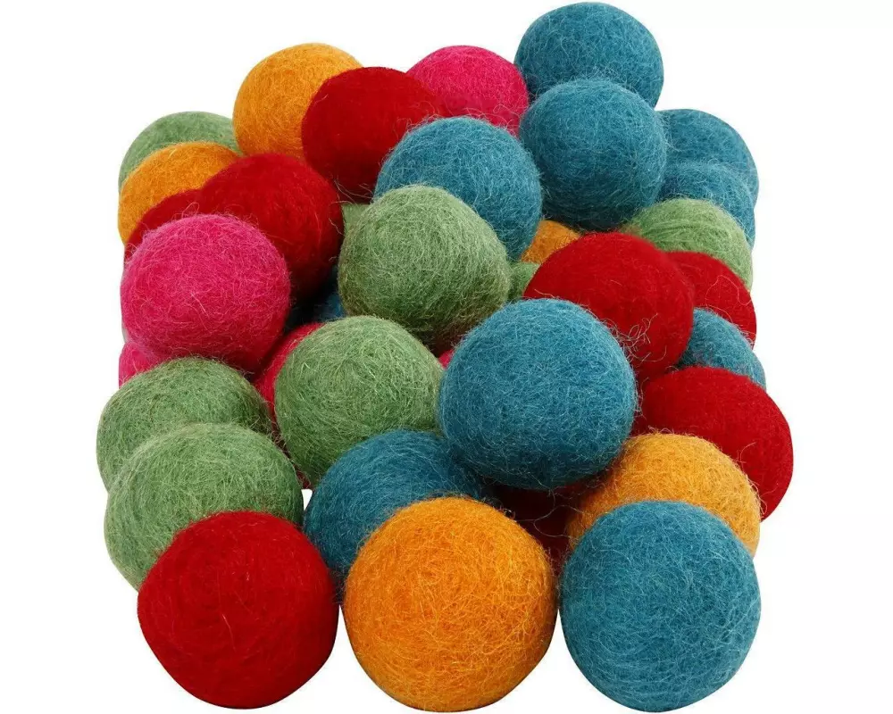 Creativ Company Filzkugeln 20 mm farbig