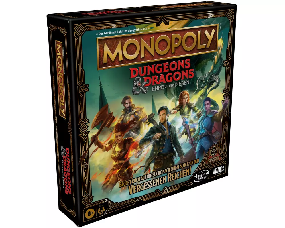 Hasbro Gaming Monopoly Dungeons & Dragons – Ehre unter Dieben