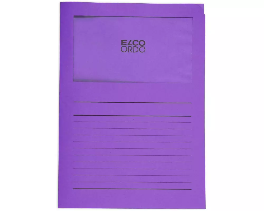 ELCO Sichthülle Ordo Classico Violett, 10 Stück