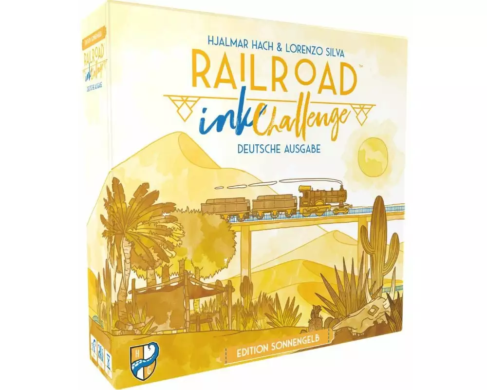 HeidelBär Familienspiel Railroad Ink Challenge: Sonnengelb
