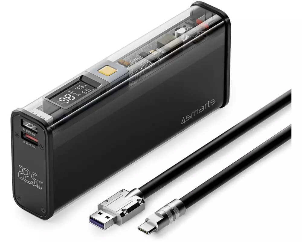 4smarts Powerbank Lucid Block 18000 mAh