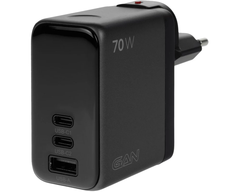 onit USB-Wandladegerät Travel 2C1A 70 W GaN