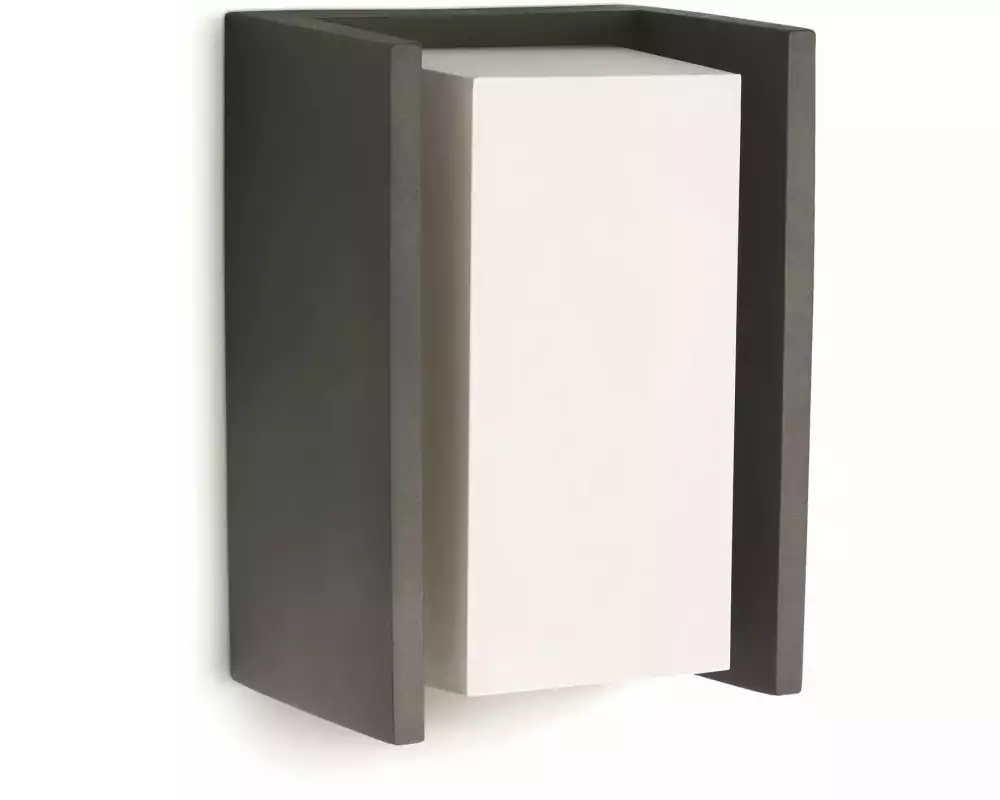 Philips Wandleuchte Bridge E27, 42W, Anthrazit