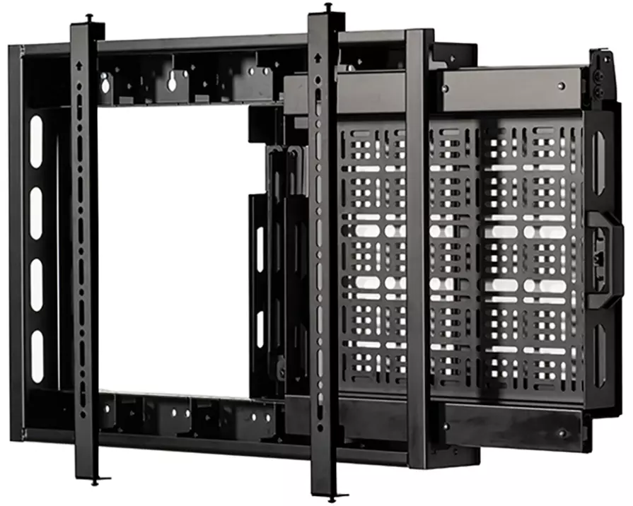 Flat Screen Wall Mount with Slide-Out AV Storage Tray