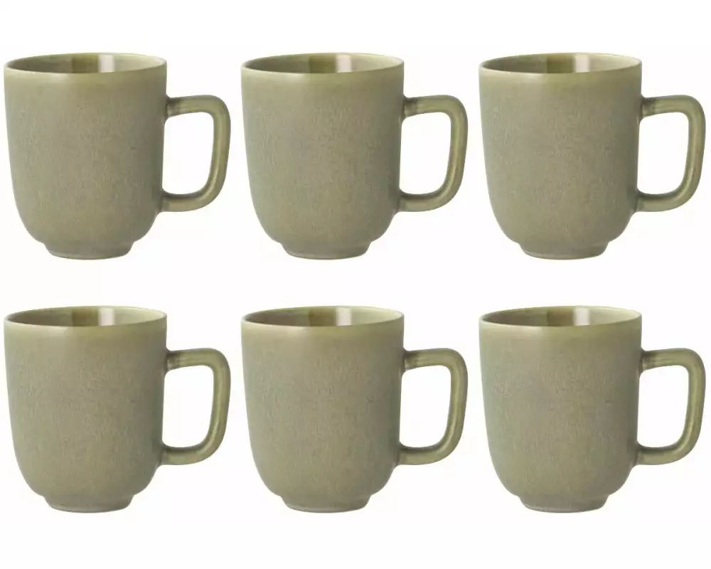 Villa Collection Kaffeetasse Shoku 330 ml, 6 Stück, Grün