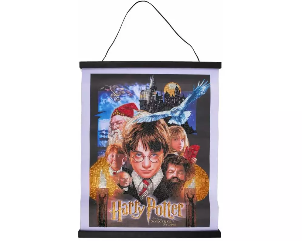 CRAFT Buddy Bastelset Crystal Art Scroll Harry Harry Potter