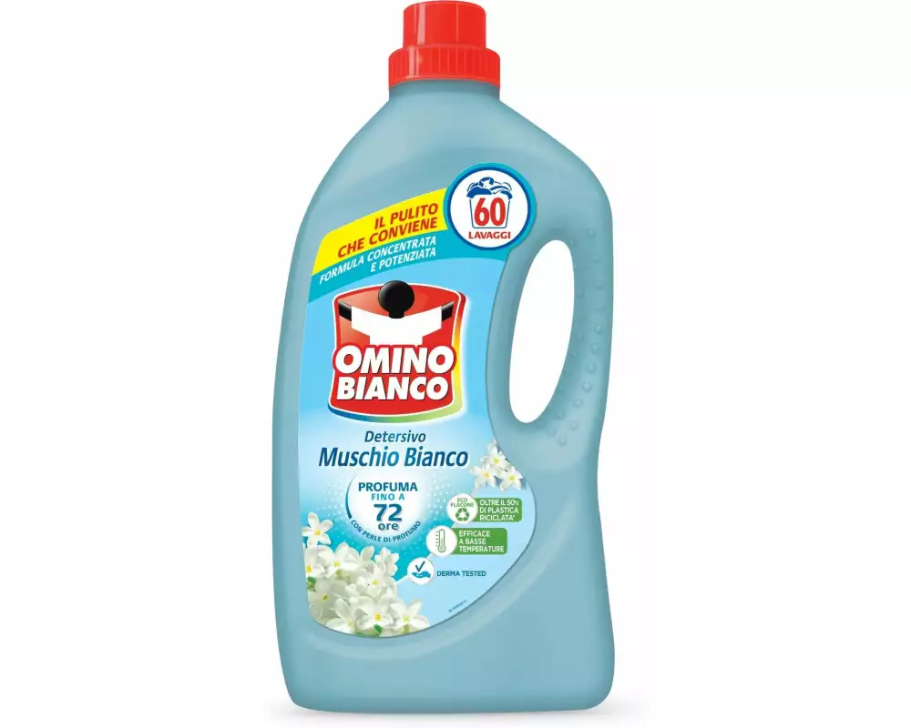 Omino Bianco Flüssigwaschmittel Muschio Bianco 2.4 l