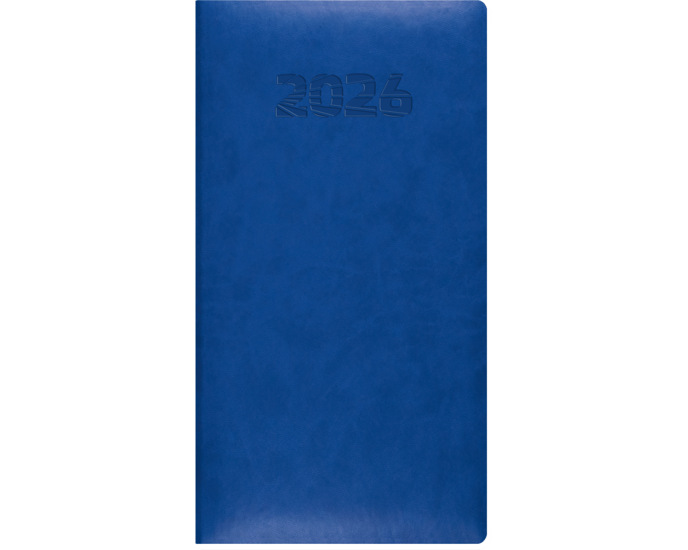 SIMPLEX Taschenagenda Simply Flex 2026 6950J2.26 1W/2S blau ML 8.4x15.3cm