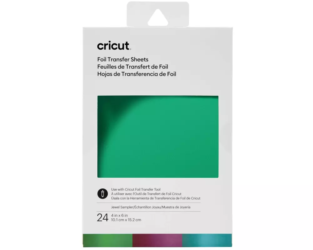 Cricut Transferfolie 10.1 x 15.2 cm, 24 Blatt