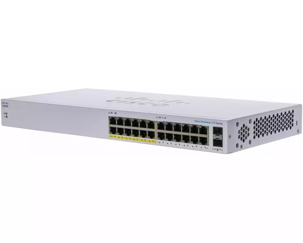 Cisco PoE Switch CBS110-24PP-EU 24 Port