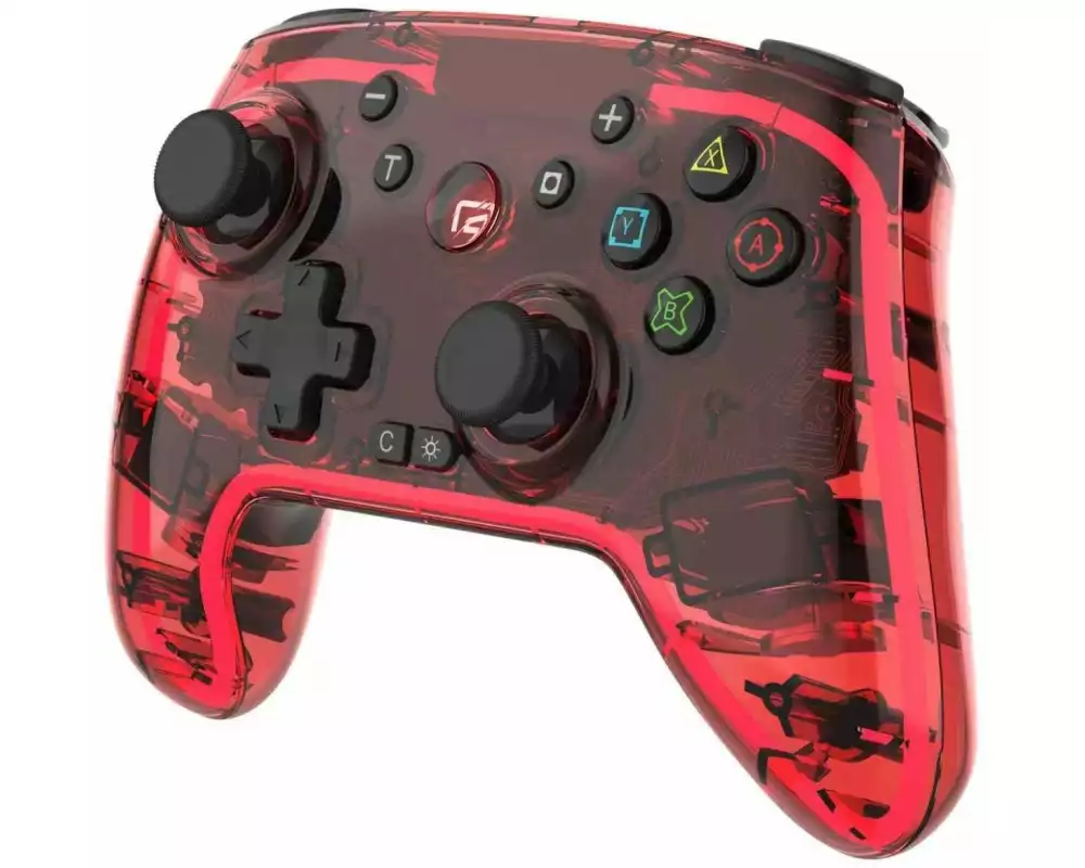 GAME Controller Pro Pad X2 LED Edition Rot für NSW 2