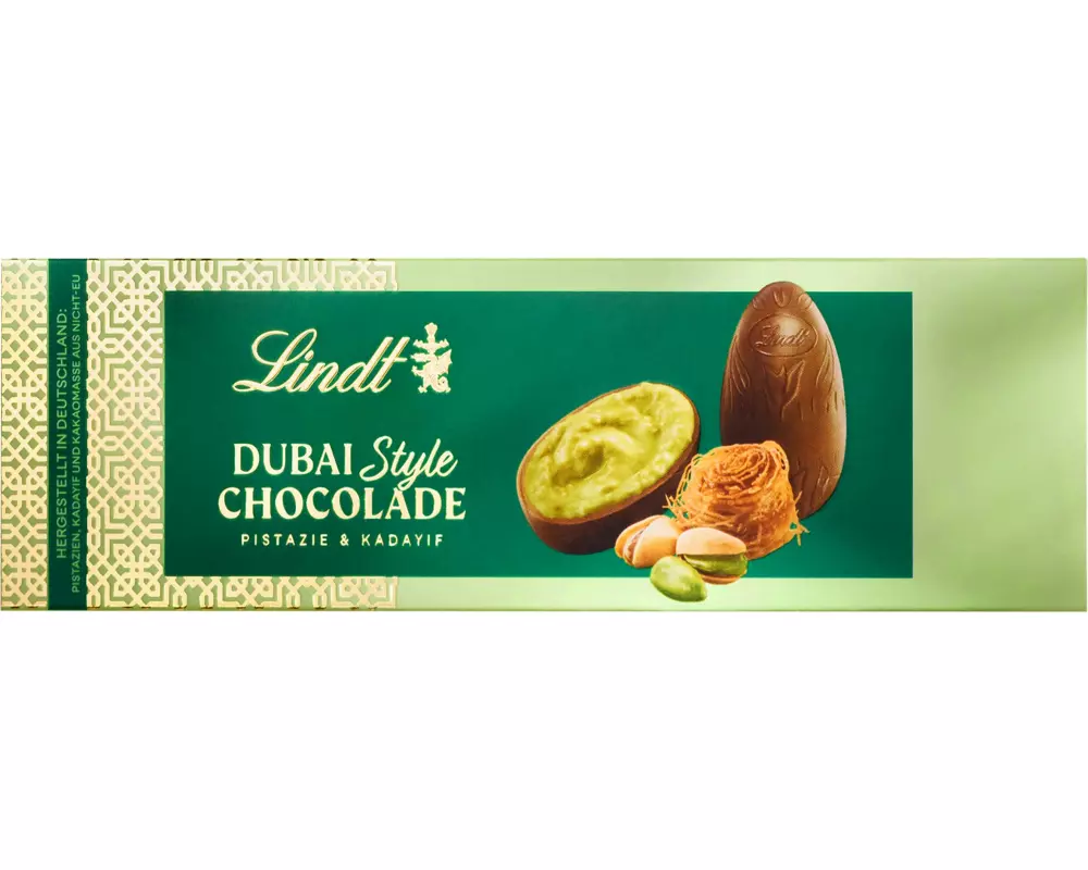 Lindt Dubai Style Chocolade Milch Eier 108 g